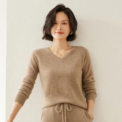 Women's Cashmere Sweater 100% Cashmere Autumn and Winter Cashmere Pullover Soft and Warm