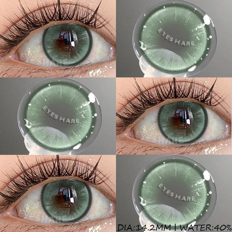 

Colorful Contact Lenses for Eyes 1 Pair Blue Eye Contacts Brown Natural Contact Lenses Gray Pupils Lens Green Contacts 0