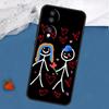 Cartoon Matchman Case For Honor Magic 8 5 6 7 Pro 200 400 50 70 90 Lite Win RT X8c X8b X9a X9b X9c X9d Cover