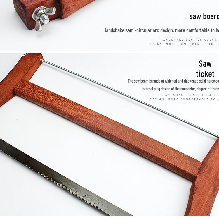 Traditional Old-Fashioned Woodworking Handsaw Panel Saw