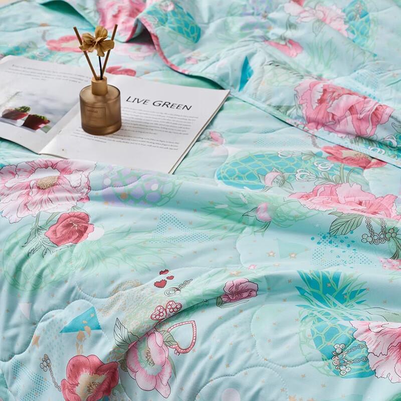 FUANNA Cool Seven-Hole Anti-Bacterial Summer Quilt