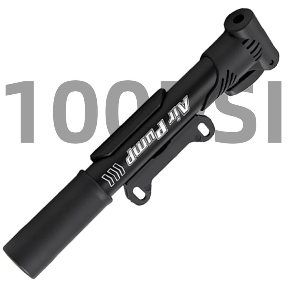 Bike Tire Pump with Bracket Portable Hand Pump for PV For SV Valves 100 PSI