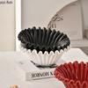 Irregular Ceramic Fruit Plate Desktop Storage Tray Snack Bowl Ornament Salad Bowl Soup Plate Dessert Plates Dried Fruit Platter