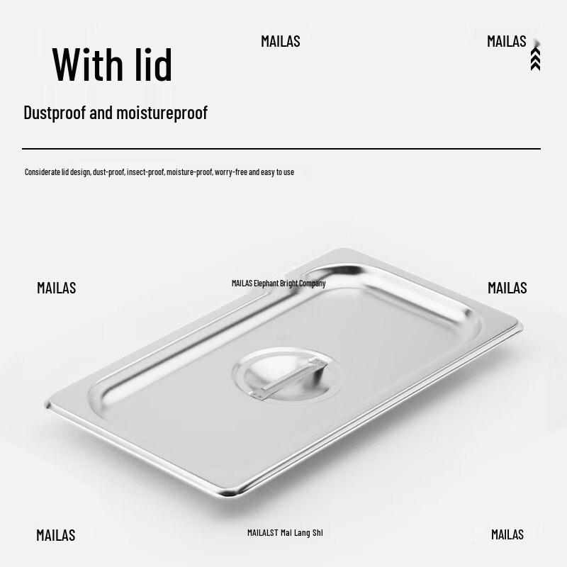 Stainless Steel Buffet Food Pan Lid