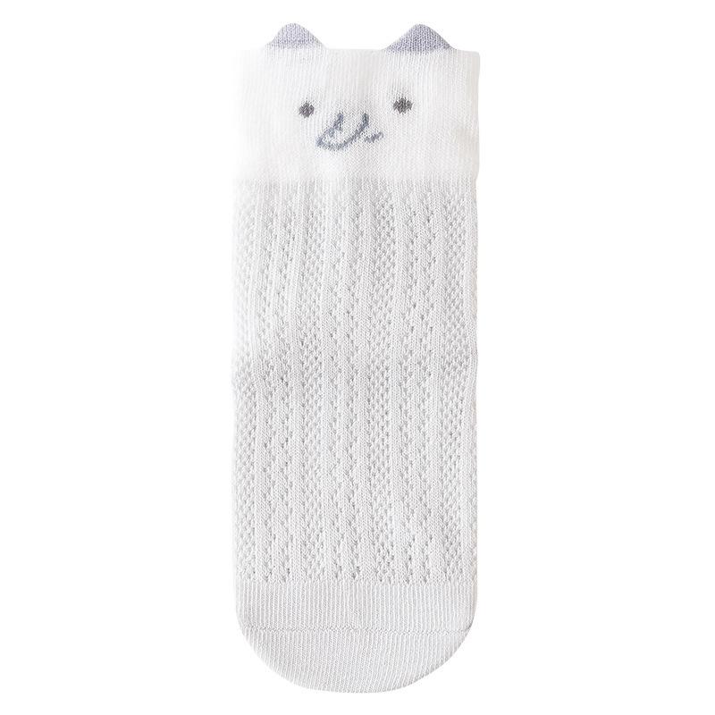 Summer Kids Socks For Girls Boys Mesh Thin Children's Sock Cute Cartoon Soft Comfortable Infant Newborn Baby Sock 0-5Y