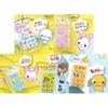 Kamio Japan Characters Tile Seal Miniature Charm 2 Complete Set 5 Types Gachapon Capsule Toy
