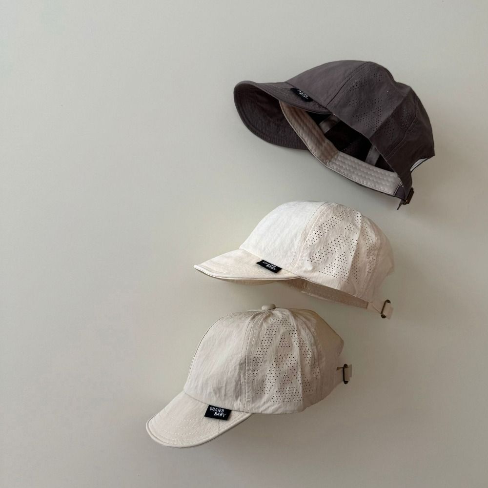 

Quick Drying Baseball cap Thin Peak Cap Fashion Sunscreen Hat For Children