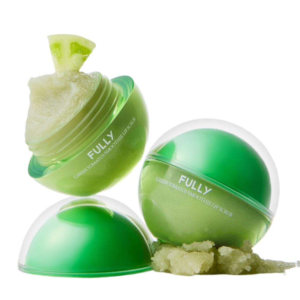FULLY Green Tomato Clay Pack Cleanser 120ml + Cream 90ml Set Pore Tightening Deep Cleansing Vegan Hydrating Korean Skincare