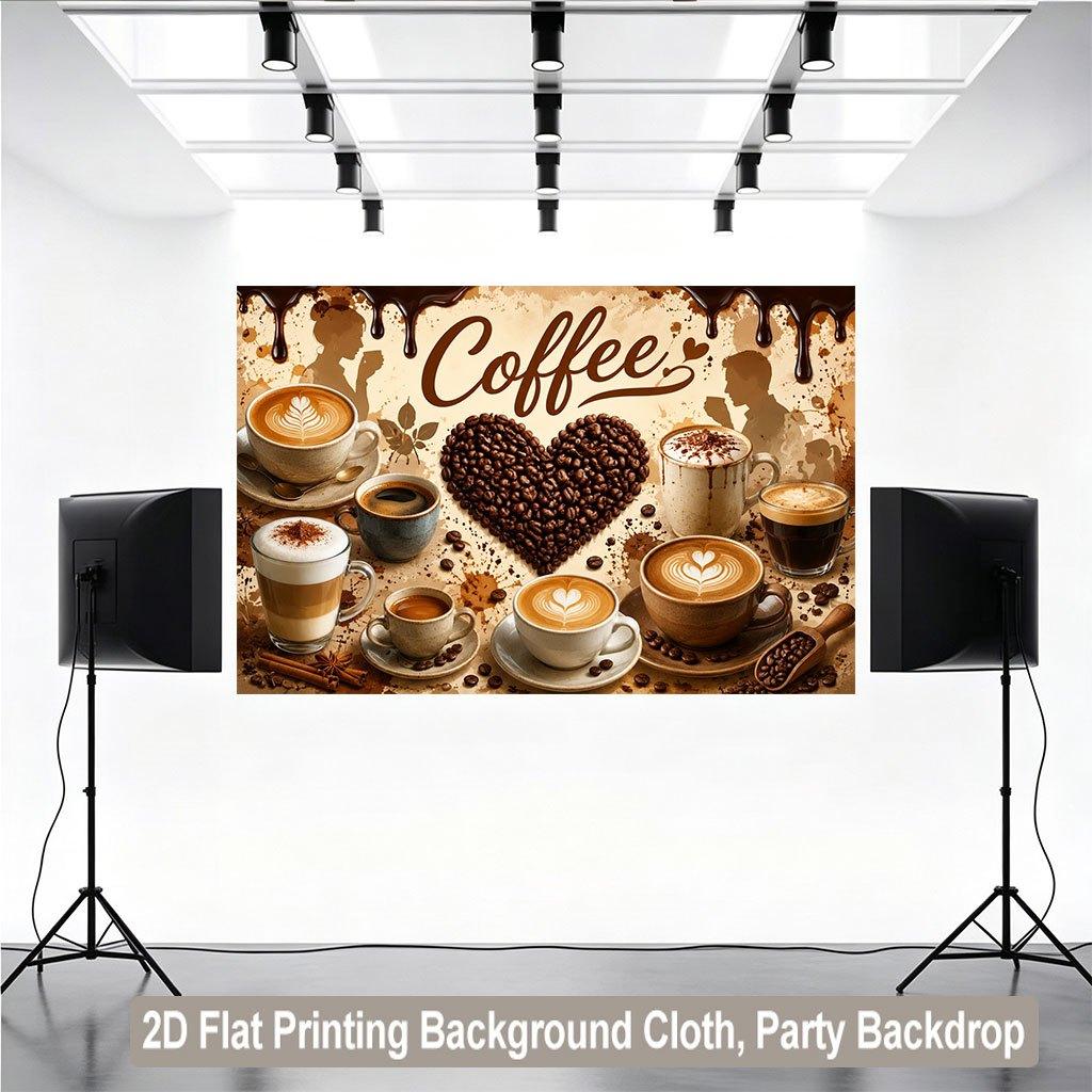 2D Flat Backdrop1pc Backdrop Banner Polyester Wall Decor For Living Room Bedroom Office Outdoor Decor Party Holiday Gift
