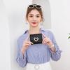 Women's Fashionable Short Bag Wallet Love Shaped Bag Small Bag Handheld Bag Square Bag Backpack