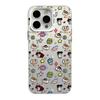 Full-Screen Shin-chan iPhone 17 Case - Silver, Compatible with 15 Pro Max/14 Pro/13/16 Pro