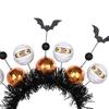 Headdress Halloween Disco Headwear Disco Ball Garland for Stall Market Shining Mirror Ball Halloween Headpiece