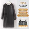Oil-proof Kitchen Cooking Apron Stain-proof Dishwashing Cleaning Apron Multi-Purpose TPU Apron  BBQ
