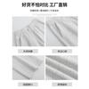 Grey sweatpants women's spring and autumn new straight sweatpants casual small banana lulu narrow wide-leg pants
