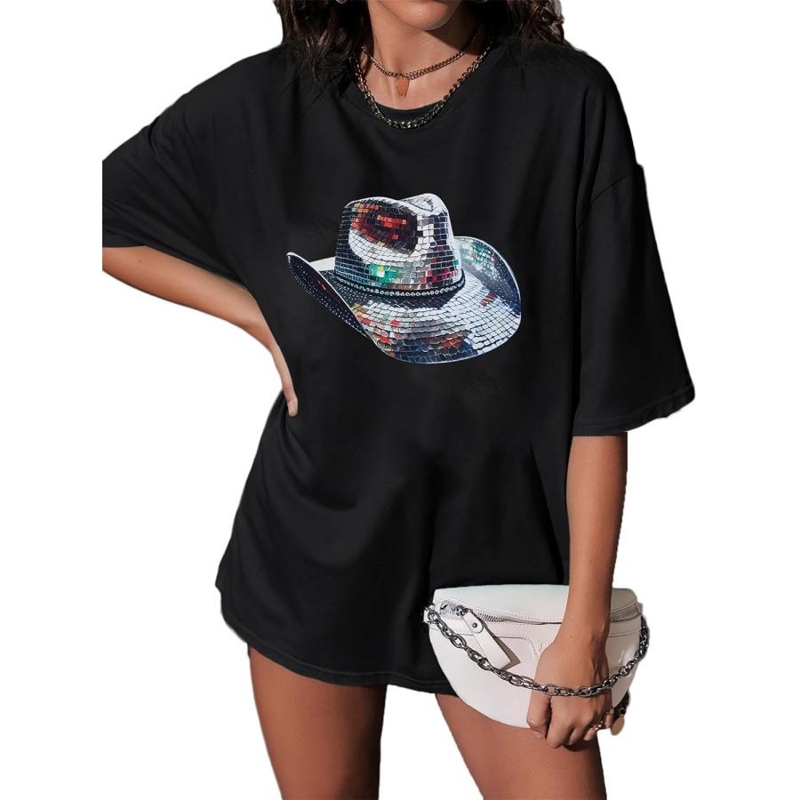 

Women s Oversized T Shirts Grapic Tee Country Music Shirts for Women Vintage XXXXXL різнокольоровий