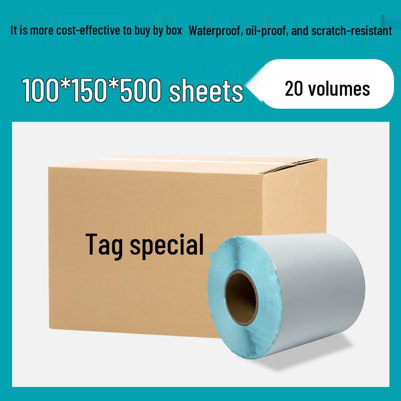 Strapazierfähige Thermopapieretiketten 100x100 & 100x150 für grenzüberschreitenden E-Commerce