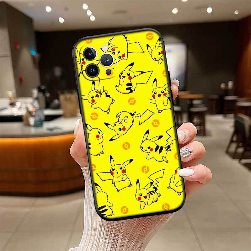 Pokemon Cute Case for Samsung Note 20 10 S25 Plus Ultra Lite FE M20 M21 M30 M31 M51 A11 A26 A51 A52 A53 A56 A70 A71 A72 A73