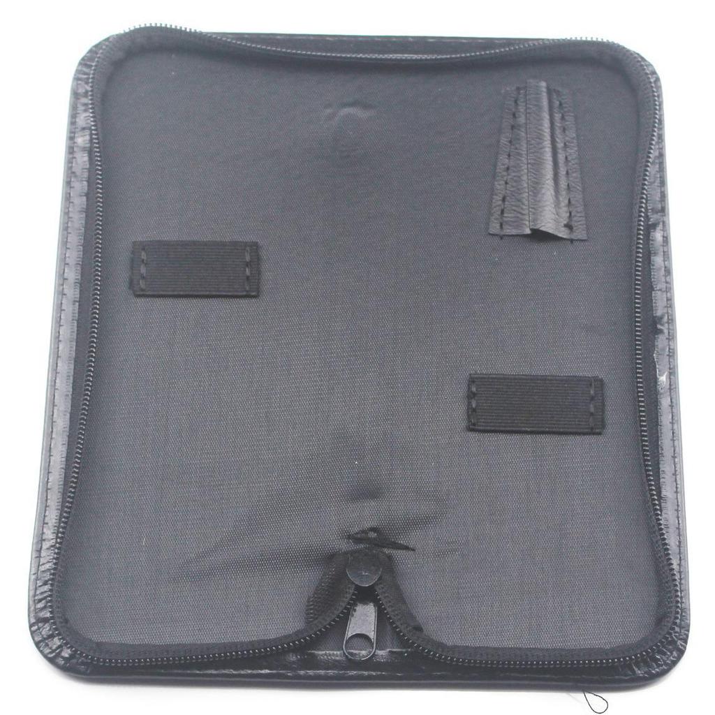 Customizable Leather Hairdressing Scissor Case with Double Handle