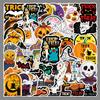 Halloween Cartoon Graffiti Stickers - 100 Sheets for Laptops, Suitcases, Cars, Skateboards