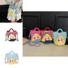 Cartoon Knitted Crossbody Bag With Shy Girl Design For Women Winter Fashion Trendy Casual Womens Accessory