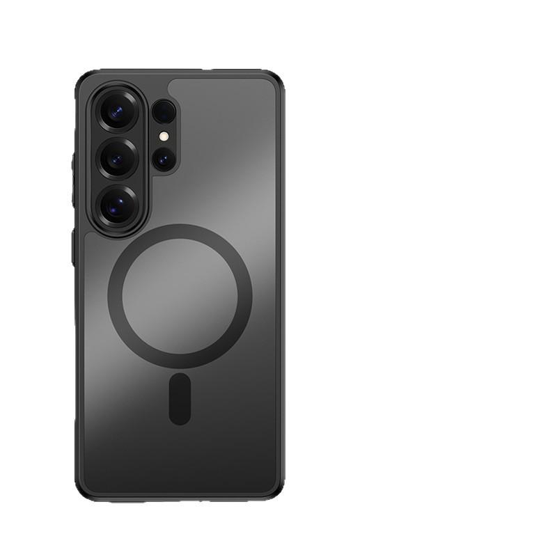 Samsung S11Ultra Mobile Phone Case, Fog-sensitive Magnetic Suction A11 A11 Rotating Bracket S11Ultra Protective Case