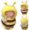 Kokoria Lovebu Plush Toy Honeybee Outfit, 17cm, Interchangeable, Bee Costume