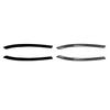 2Pcs Headlight Cover Eyelid Eyebrow For Volkswagen Tiguan MK2 2017-2020 Gloss Black Headlight Eyelids Car Body Kit Accessories