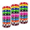 12/24 Stück WWJD Silikonarmbänder Bunt What Would Jesus Do Silikonarmbänder Für Männer Frauen Partygeschenke Christlicher Jesus