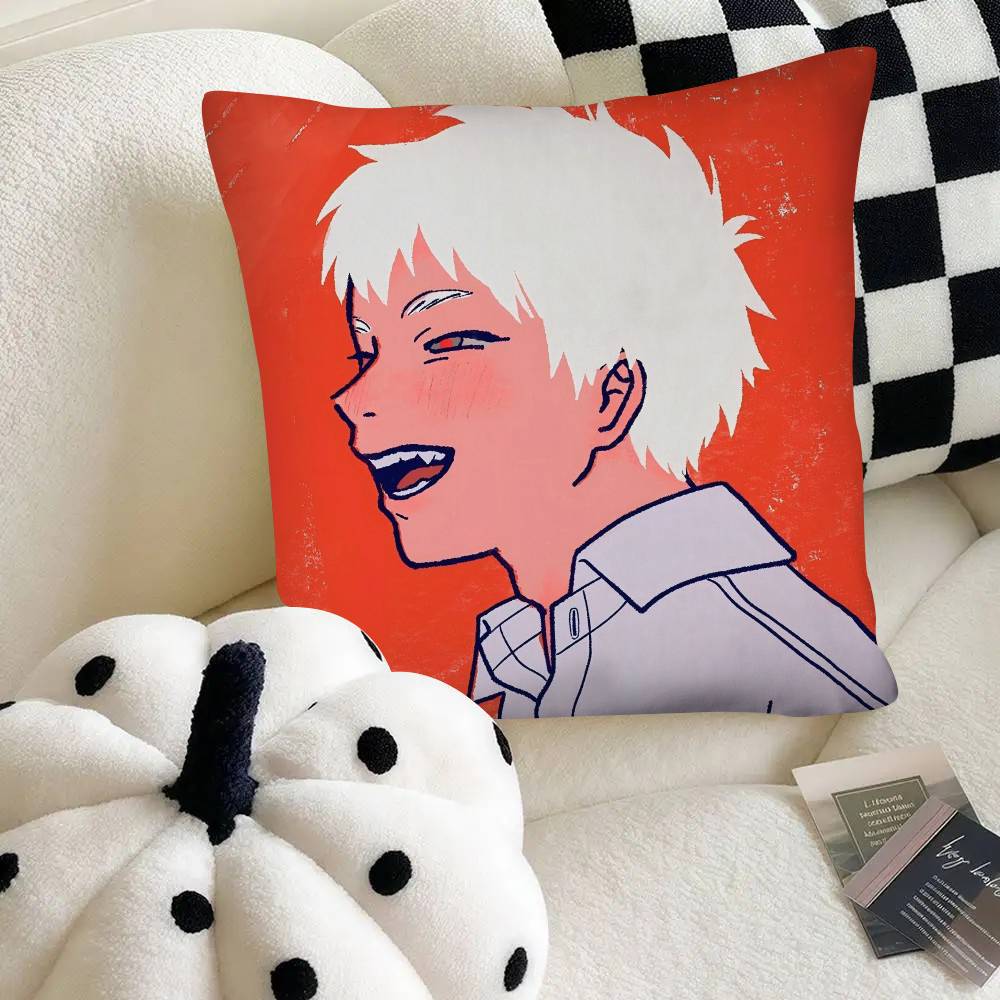 The Summer Hikaru Died HOT Anime CUTE Pillow Case Square Pillow Bedroom Sofa Leisure Comfort Cushion Car Home Decoration