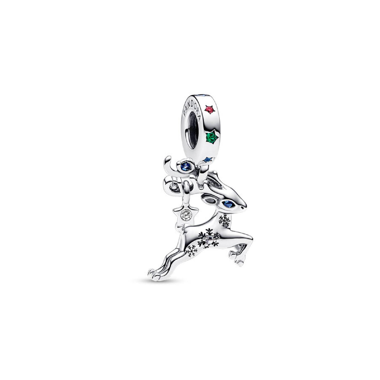 

Magical Christmas Reindeer Pendant Charm
