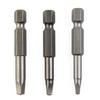 Brand New Screwdriver Bits Repair Wear Resistance 3 Pcs/Set 50mm Long High Hardness Sq1+sq2+sq3 Square Drill Bit