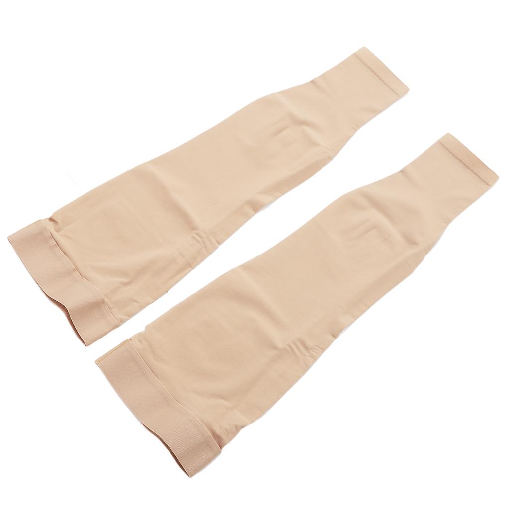 Manșoane de compresie pentru picior complet 23 până la 32 mmHg Protejează piciorul Manșon lung până la genunchi pentru coapsă, genunchi, gambă