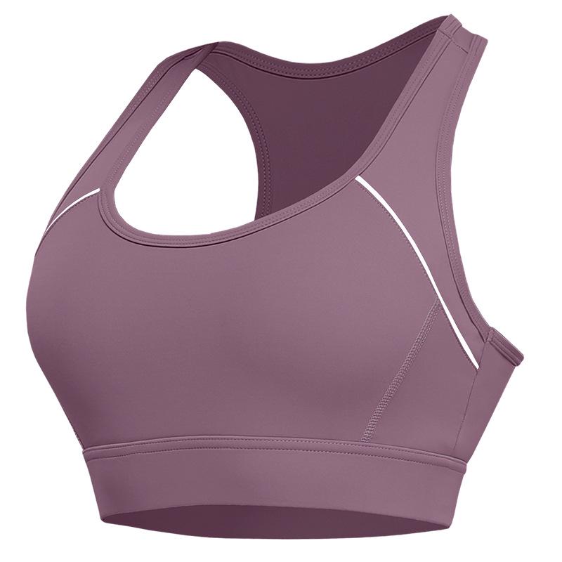 Women's Plus Size Shockproof Sports Bra - Medium to High Impact, Wirefree for Running, Large Bust, Yoga, and Fitness.