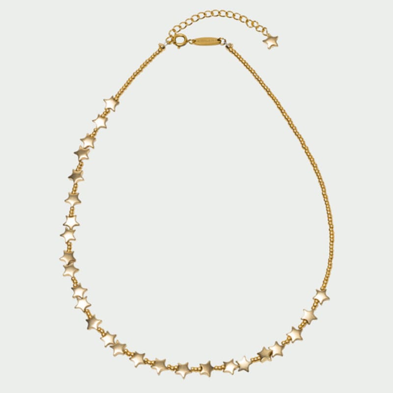 

sickfumedot Gold Starfish 2 Necklace 38cm+5cm