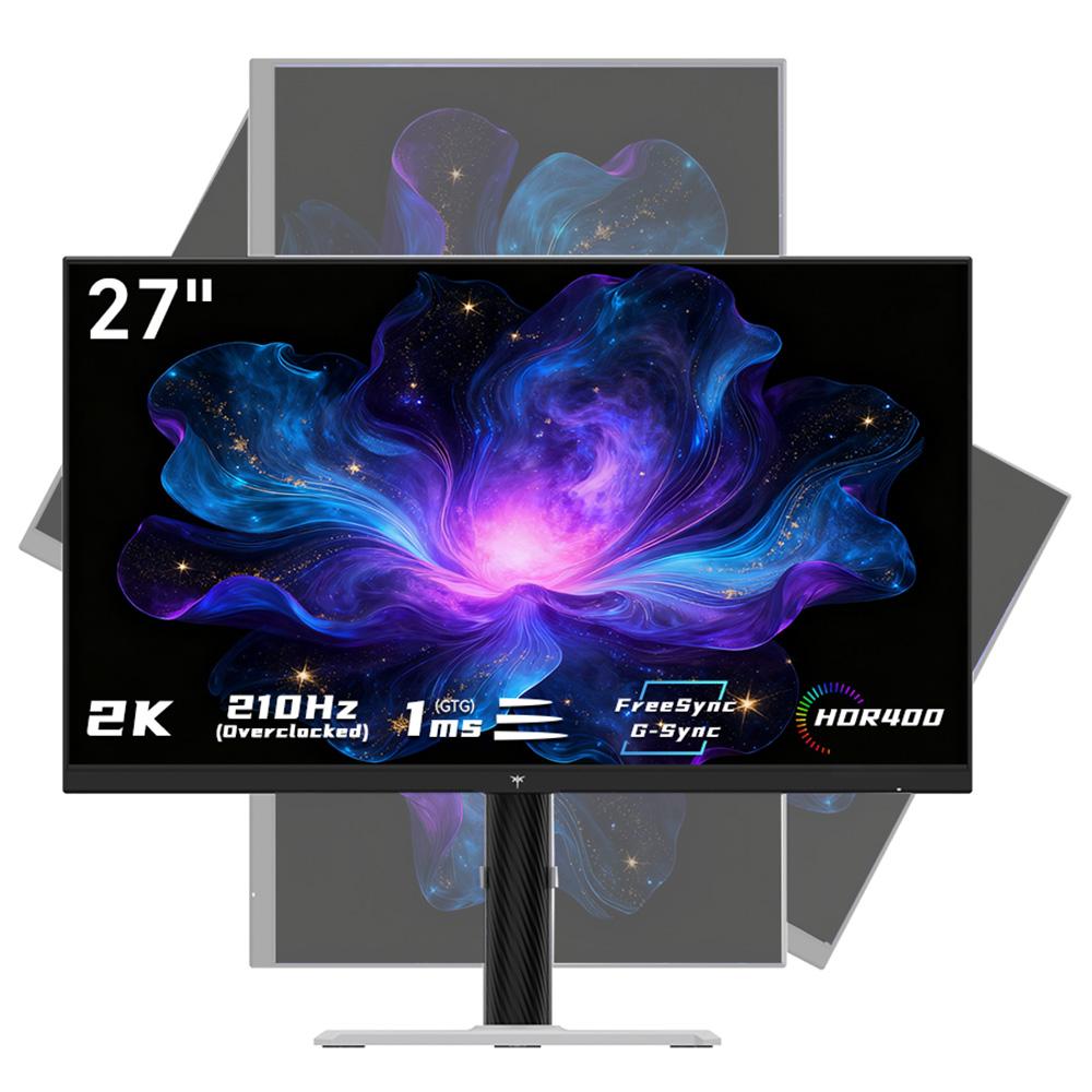 KTC H27T6 Flat Fast IPS QHD 2560 * 1440@200Hz Overdrive to 210Hz