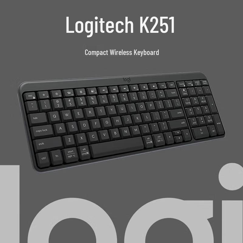 

Бездротова Bluetooth компактна клавіатура Logitech K251