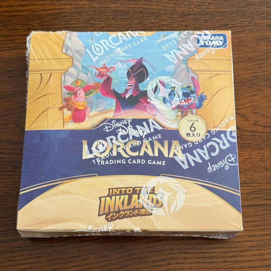 Used Brand new and unopened Disney Lorcana Inland Tour 1box Shrink included