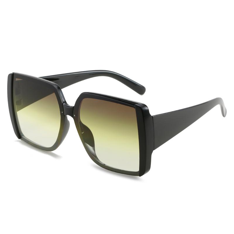 Fashion Gradient Square Sun Glasses Women Men Small Fresh Sunglasses Beach Travel Female Male Eyeglasses
