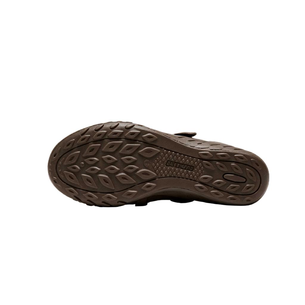 Skechers Modern Comfort Round Toe Flat Mary Jane Shoes Women Shoes 159612-CHOC