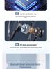 KS19 Waterproof Wireless Neckband Earphones - Sport-Compatible Bluetooth Headset