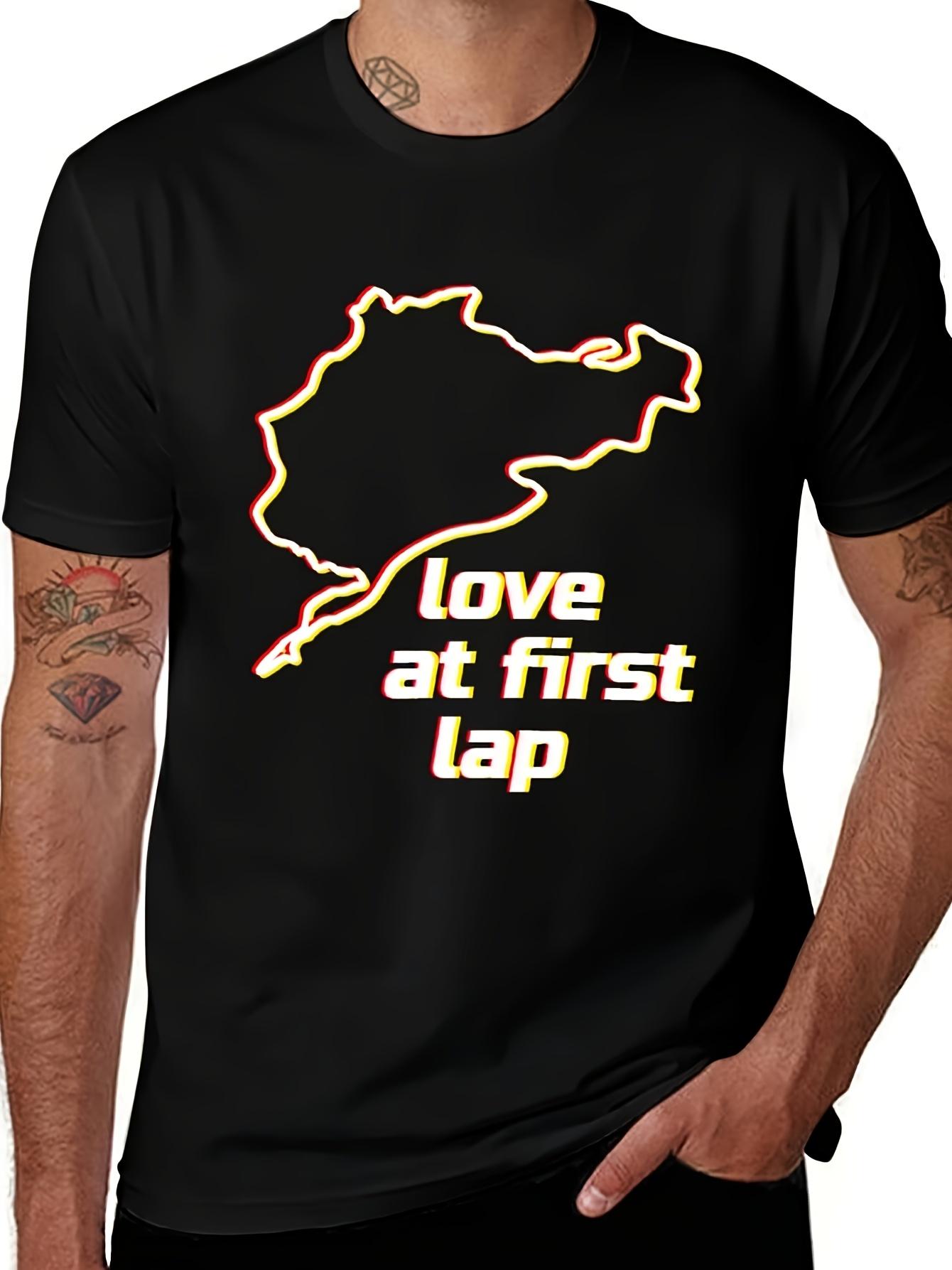 

Long Sleeve T-Shirt y2k Love at First Lap Black/Yellow L