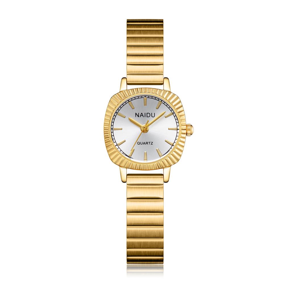 Watch Niche Small Gold Medieval Women'S And Women'S Watches High Fashion Retro Quartz Steel Belt