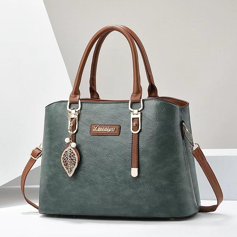 Stylish Retro High Capacity Mom Bag Elegant Tote Bag For Daily Commuting In Various Colors