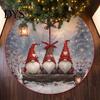 Seasonal Home Decoration 35.4" Christmas Tree Skirt, Round Mat with Vibrant Holiday Prints for Party Decor Decorations and Decor, Durable Xmas