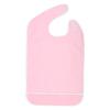 Adult Anti Oil Reusable Rain Proof Bib Apron Eating Bib Dining Aid Protector(Orange Pink 50x80CM )