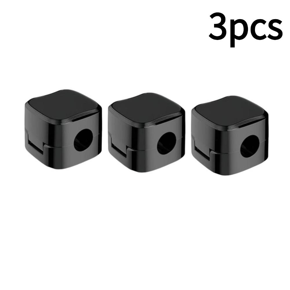 1/3/5/10pcs Cable Organizer Magnetic Plug Box Silicone Cable Winder Flexible Cable Management Clips for Office Desktop Home