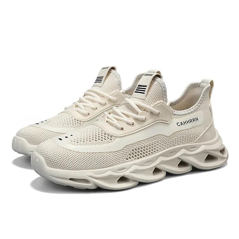 2025 Versatile and Fashionable Men's Large-sized Casual, Breathable, Mesh and Soft-soled Casual Sports Shoes Tenis Masculino