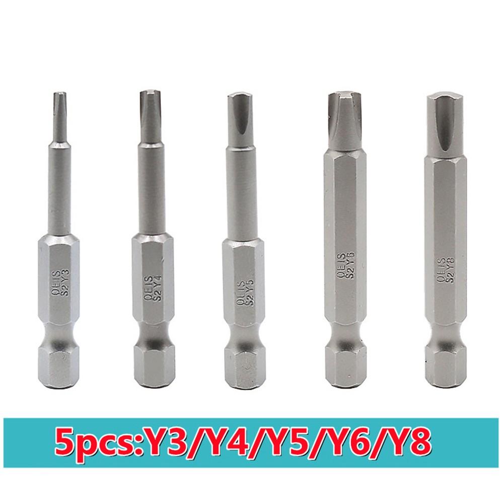 1 4Inch Screwdriver Bits 50mm Grey Hex Shank Steel