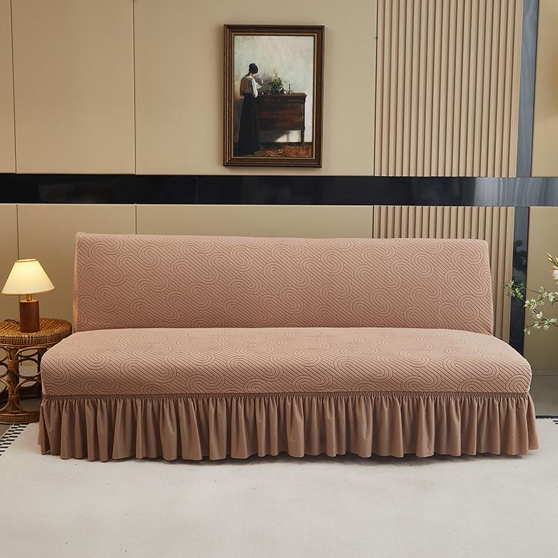 

Ленивый утолщенный пыленепроницаемый чехол для дивана, эластичный всеобъемлющий чехол для дивана-кровати без подлокотников, складной тканевый чехол для дивана Large 190-220cm