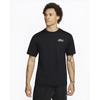 Nike T Shirts Men's Black Crew Neck Moderate (Unisex) T-Shirts DX0907 010